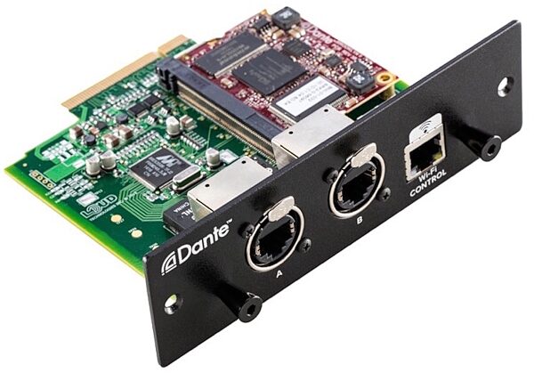 Mackie Dante Expansion Card for DL32R, Angle