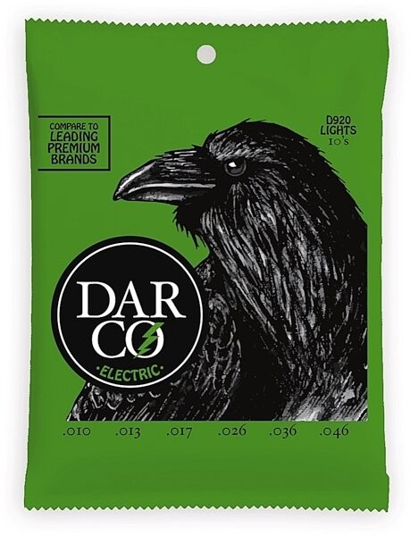 Darco Nickel Electric Guitar Strings, 10-46, D920, Light, Main