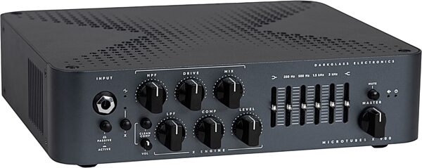 Darkglass Microtubes X 900 Bass Amplifier Head, New, Main with all components Front