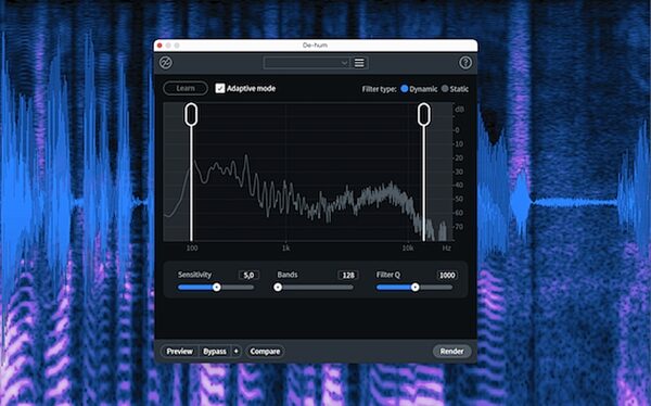 iZotope RX 10 Standard Audio Processing and Restoration Software, Digital Download, Action Position Back
