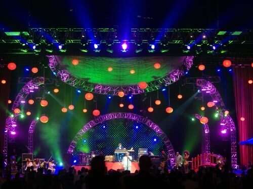 Elation Design LED 12 Brick DMX Light, In Use 3