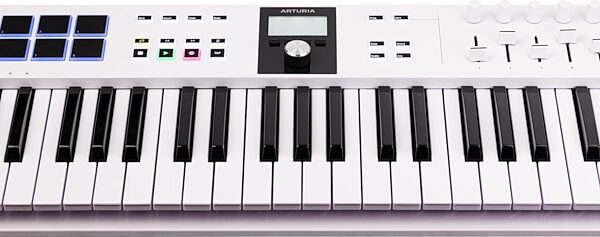 Arturia KeyLab Essential 49 MK3 MIDI Keyboard Controller, 49-Key, White, Detail