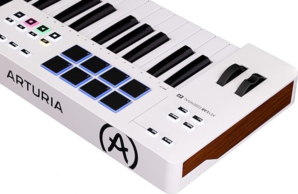 Arturia KeyLab Essential 49 MK3 MIDI Keyboard Controller, 49-Key, White, Blemished, Detail