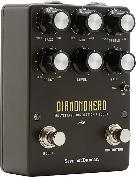 Seymour Duncan Diamondhead Multi-Stage Distortion Pedal, New, Action Position Back