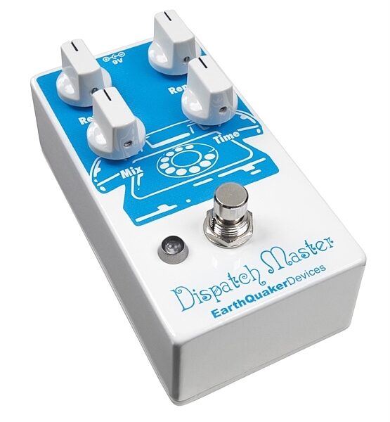 EarthQuaker Devices Dispatch Master V2 Delay Pedal, Angle 2
