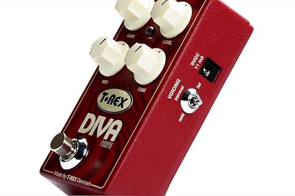 T-Rex Diva Drive Overdrive Pedal with Blend, Closeup