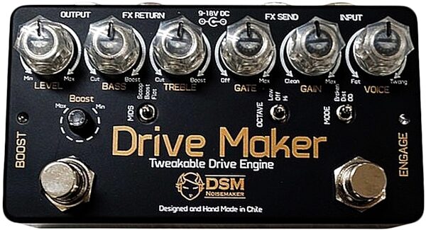 DSM Noisemaker Drive Maker Overdrive and Distortion Pedal, Main