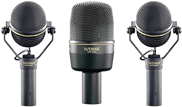 ElectroVoice Drum Pack (1xND868, 2xND468), Main