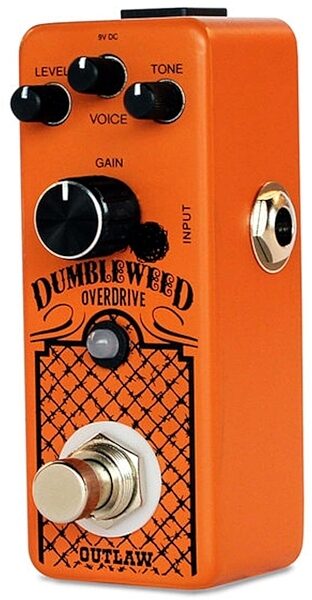 Outlaw Effects Dumbleweed D-Style Overdrive Pedal, View