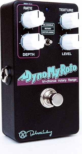 Keeley Dyno My Roto Chorus, Rotary and Flanger Pedal, New, Angled Front