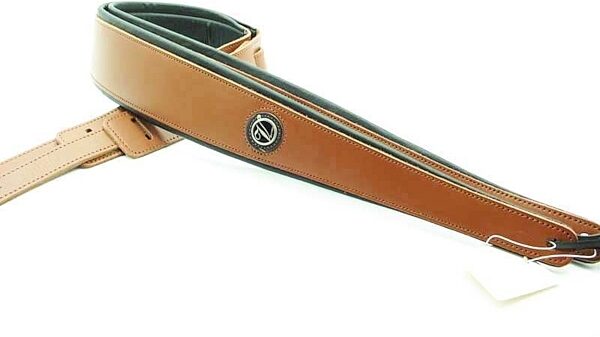 Vorson Deluxe Padded Leather Guitar Strap, Brown