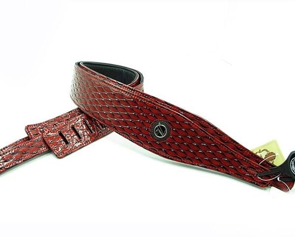 Vorson Scale Guitar Strap, Red