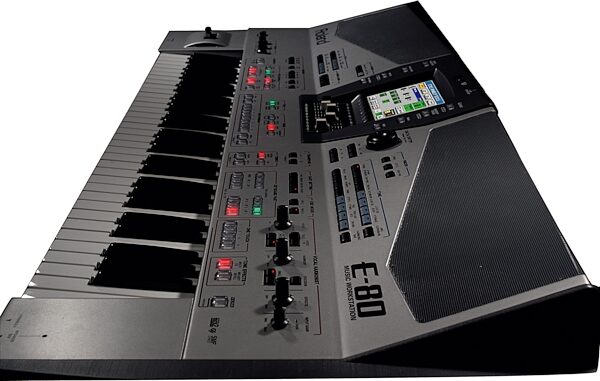 Roland E80 61-Key Music Workstation, Side