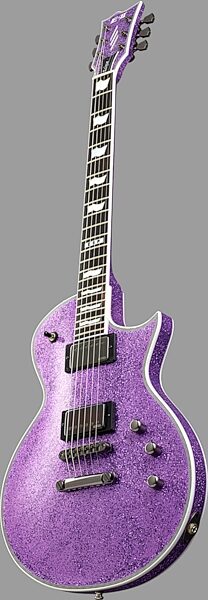 ESP Eclipse E-II DB Electric Guitar, 57/66 Pickups (with Case), Angled Front