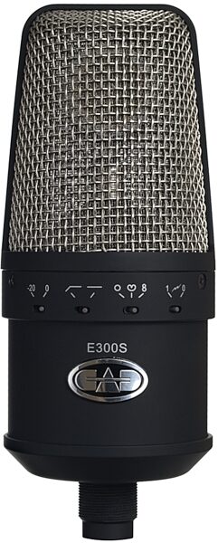 CAD E300S Large-Diaphragm Multi-Pattern Condenser Microphone, Main