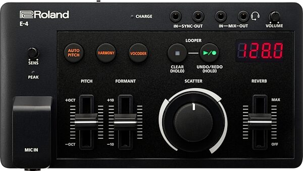 Roland AIRA Compact E-4 Voice Tweaker, New, Action Position Back