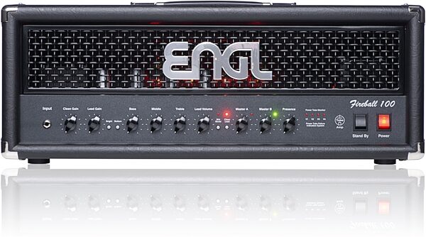 ENGL Fireball 100 Guitar Amplifier Head (100 Watts), New, Action Position Back