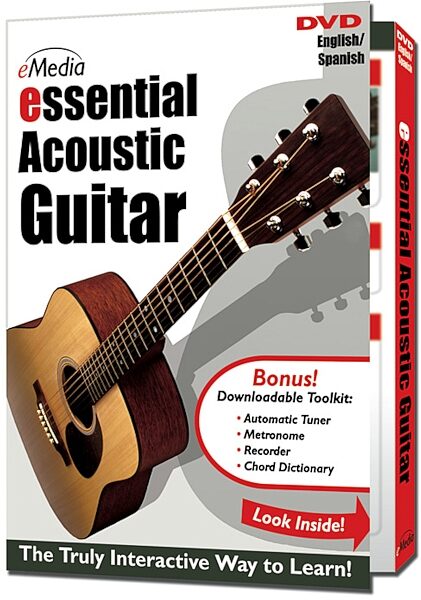 eMedia Essential Acoustic Guitar Video, DVD, Main