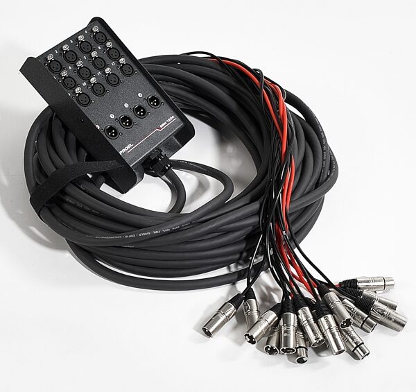 Proel EBN Series Audio Snake, 12 In x 4 Out