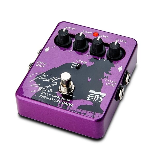 EBS Billy Sheehan Signature Drive Pedal, Angle