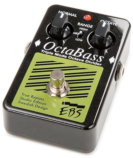 EBS OctaBass Octave Divider Pedal, Angle