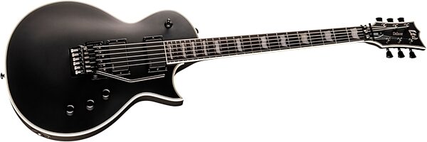 ESP LTD EC-1000FR Deluxe Series Electric Guitar with Floyd Rose, Satin Black, Blemished, Action Position Back