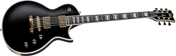 ESP LTD Deluxe EC-1000 Fluence Electric Guitar, Black, Action Position Back