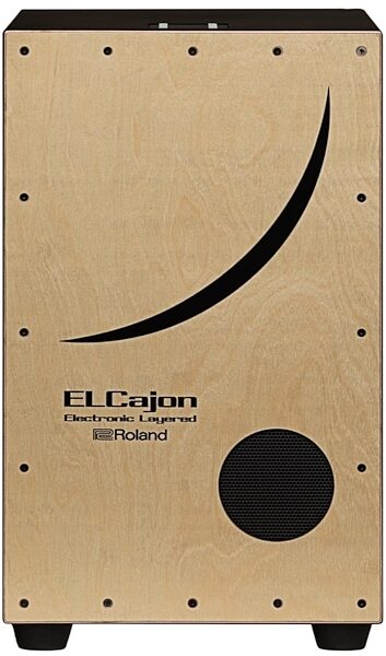 Roland EC-10 EL Cajon Electronic Layered Hybrid Cajon, Front