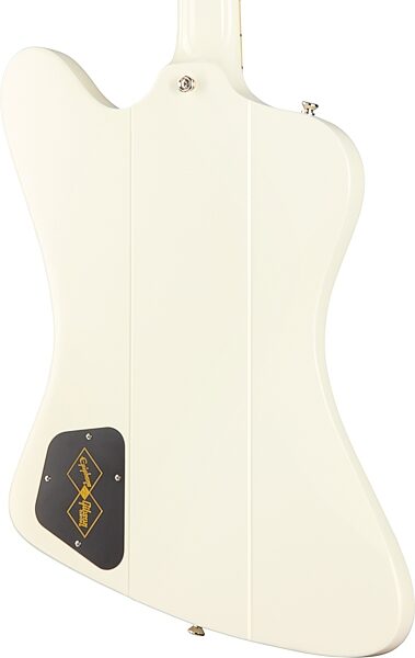 Epiphone Inspired by Gibson Custom 1963 Firebird V Electric Guitar (with Case), Polaris White, Action Position Back
