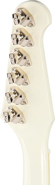Epiphone Inspired by Gibson Custom 1963 Firebird V Electric Guitar (with Case), Polaris White, Action Position Back