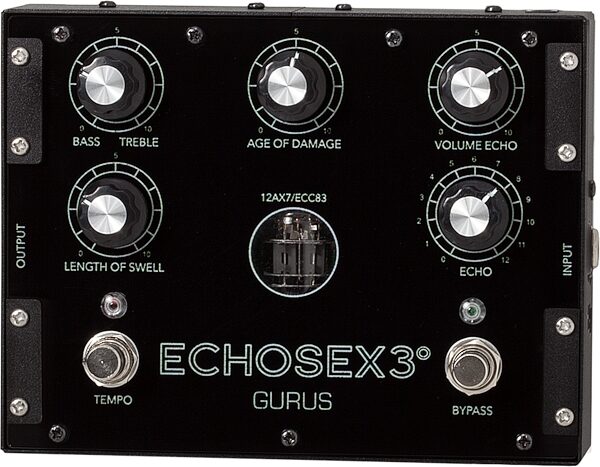 Gurus Echosex 3 Echo Pedal, Action Position Back