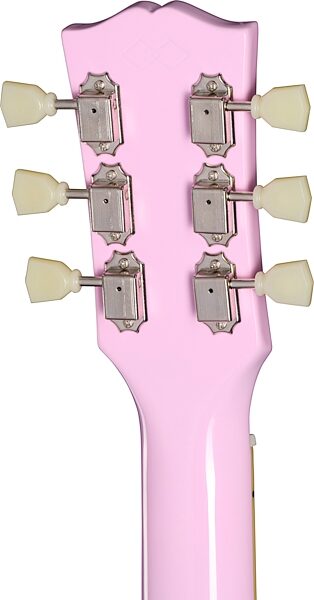 Epiphone J-180 LS Acoustic-Electric Guitar (with Case), Jumbo Pink, Action Position Back