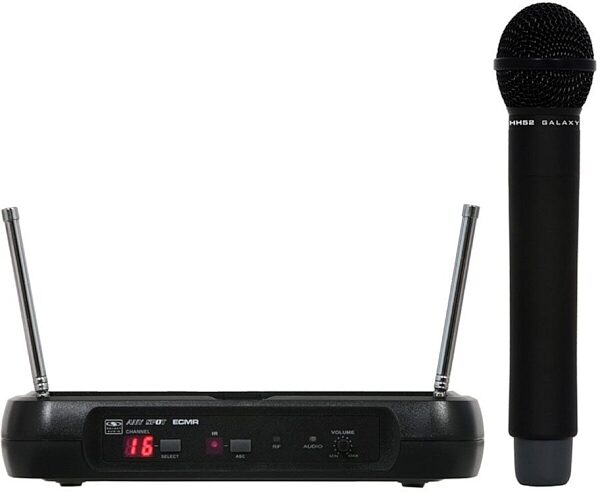 Galaxy Audio ECM UHF Handheld Wireless Microphone System, Band N (518-542 MHz), Main