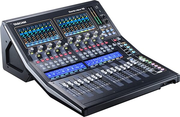 TASCAM Sonicview 16XP Digital Mixer, 32-Channel, New, Right Angle