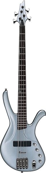 Ibanez EDA900 4-String Bass Guitar (Silver Flat), Main