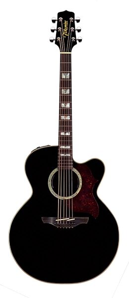 Takamine EG523SC Jumbo Cutaway Acoustic-Electric Guitar, Black