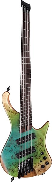 Ibanez EHB1505SMS Bass Workshop Electric Bass (with Gig Bag), Ocean Inlet Flat, Open Box (Good), Main
