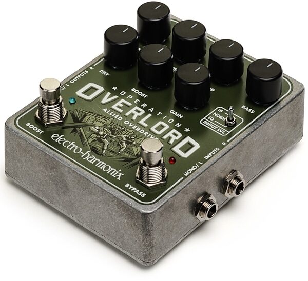 Electro-Harmonix Operation Overlord Allied Overdrive Pedal, Alt
