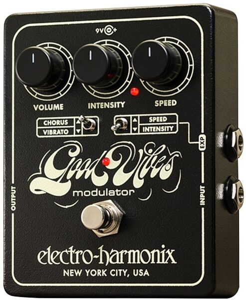Electro-Harmonix Good Vibes Modulator Pedal, Main