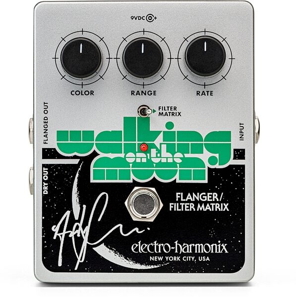 Electro-Harmonix Andy Summers Walking on the Moon Flanger Pedal, New, Action Position Back