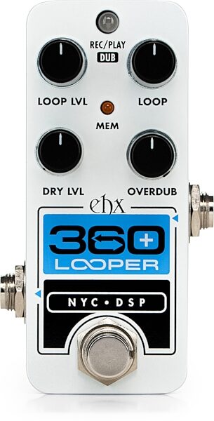 Electro-Harmonix Pico 360 Plus Looper Pedal, New, Action Position Back