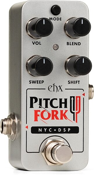 Electro-Harmonix Pico Pitch Fork Pitch Shifter Pedal, Warehouse Resealed, Action Position Back