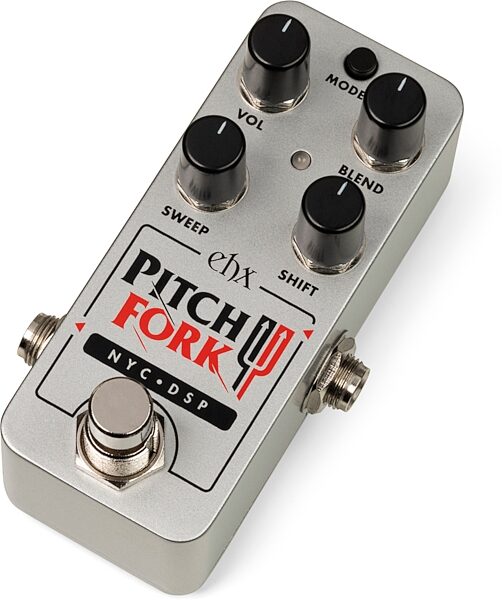 Electro-Harmonix Pico Pitch Fork Pitch Shifter Pedal, Warehouse Resealed, Action Position Back
