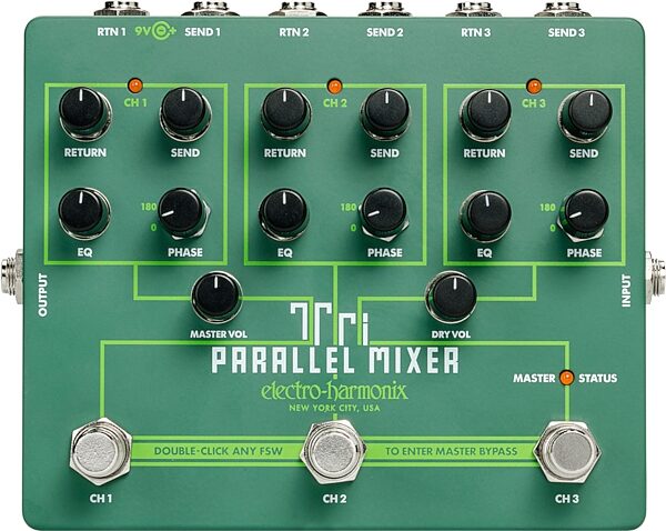 Electro-Harmonix Tri-Parallel Mixer, Main