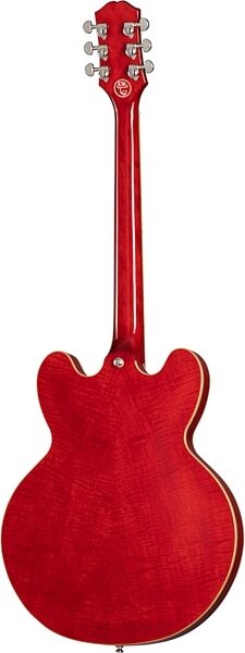 Epiphone Marty Schwartz ES-335 Electric Guitar (with Case), Sixties Cherry, Scratch and Dent, View