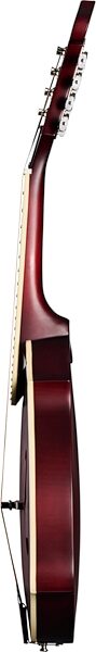 Epiphone F-5 Studio Mandolin (with Gig Bag), Wine Red Satin, Action Position Back