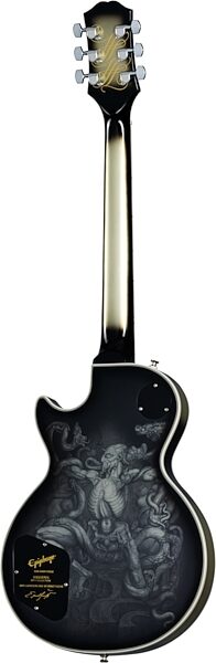 Epiphone Adam Jones Les Paul Custom Electric Guitar (with Case), &quot;Anti Laokoon 1965&quot; by Ernst Fuchs, Blemished, View