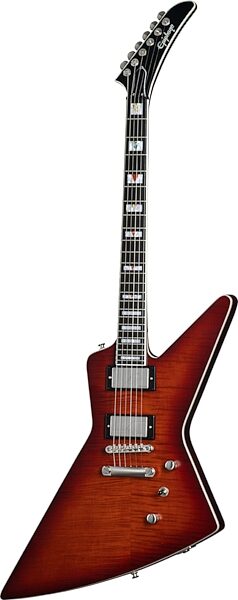 Epiphone Extura Prophecy Electric Guitar, Aged Bengal Tiger Burst, Action Position Back