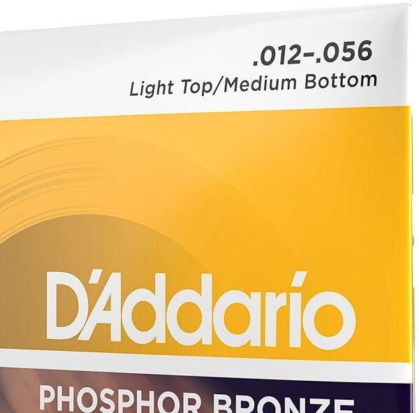 D'Addario EJ19 Phosphor Bronze Acoustic Guitar Strings, New, view