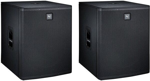 Electro-Voice ELX118 Passive, Unpowered PA Subwoofer (1600 Watts, 1x18"), Pair